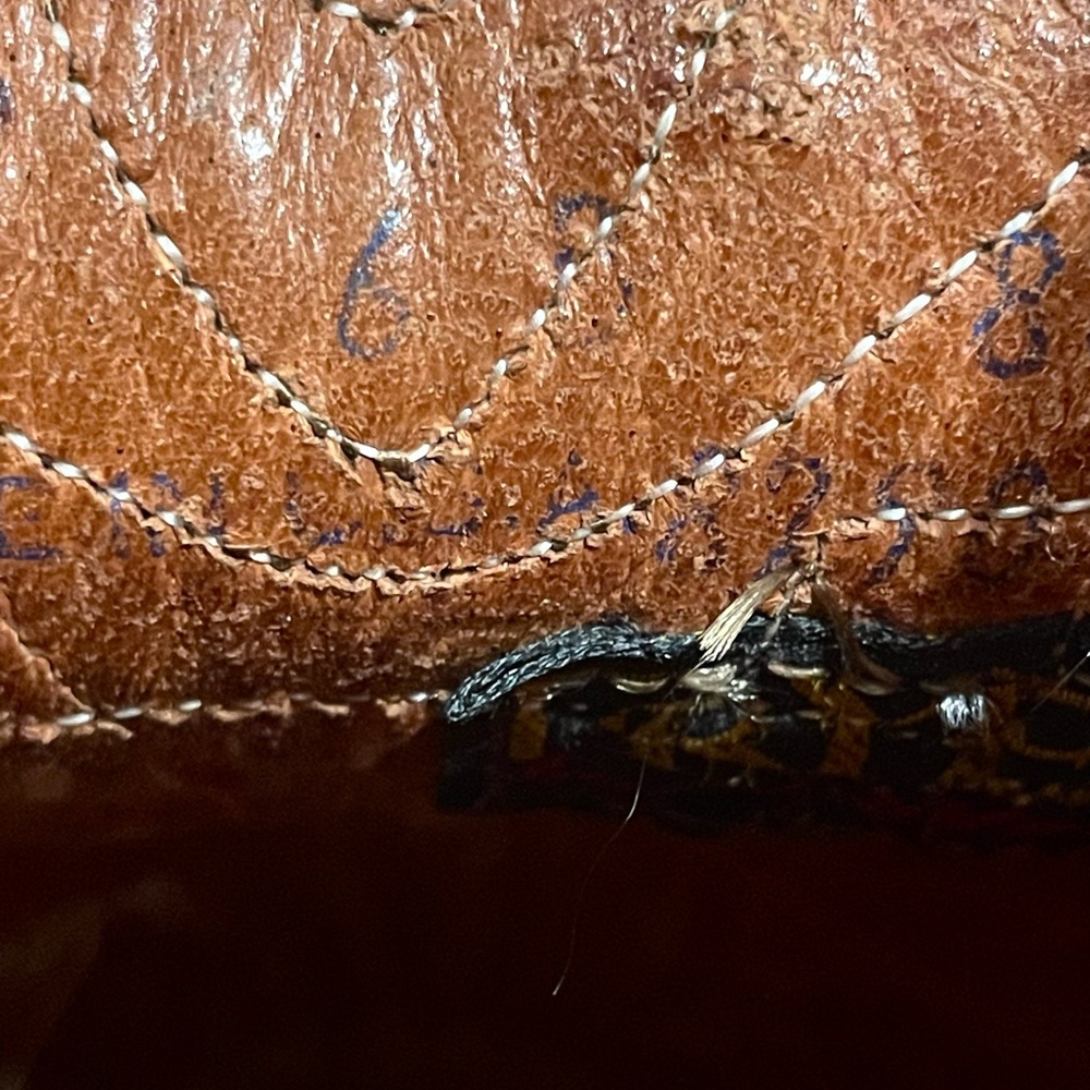FRYE Rare Vintage *Late 60s* Black Label Horse Stitched Campus Boots, Brown, 6 - Picture 15 of 15
